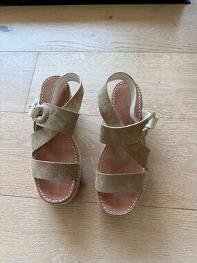 Rag and Bone Heels (Cream and Tan)